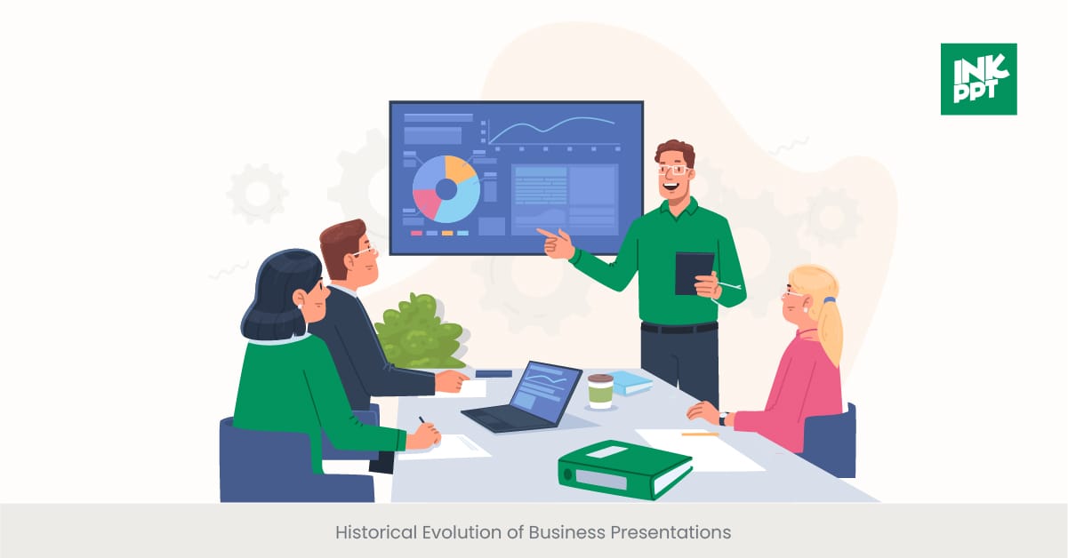 Historical Evolution of Business Presentations