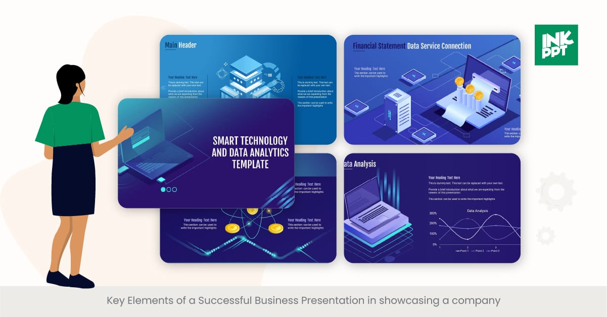 Key Elements of a Successful Business Presentation in showcasing a company