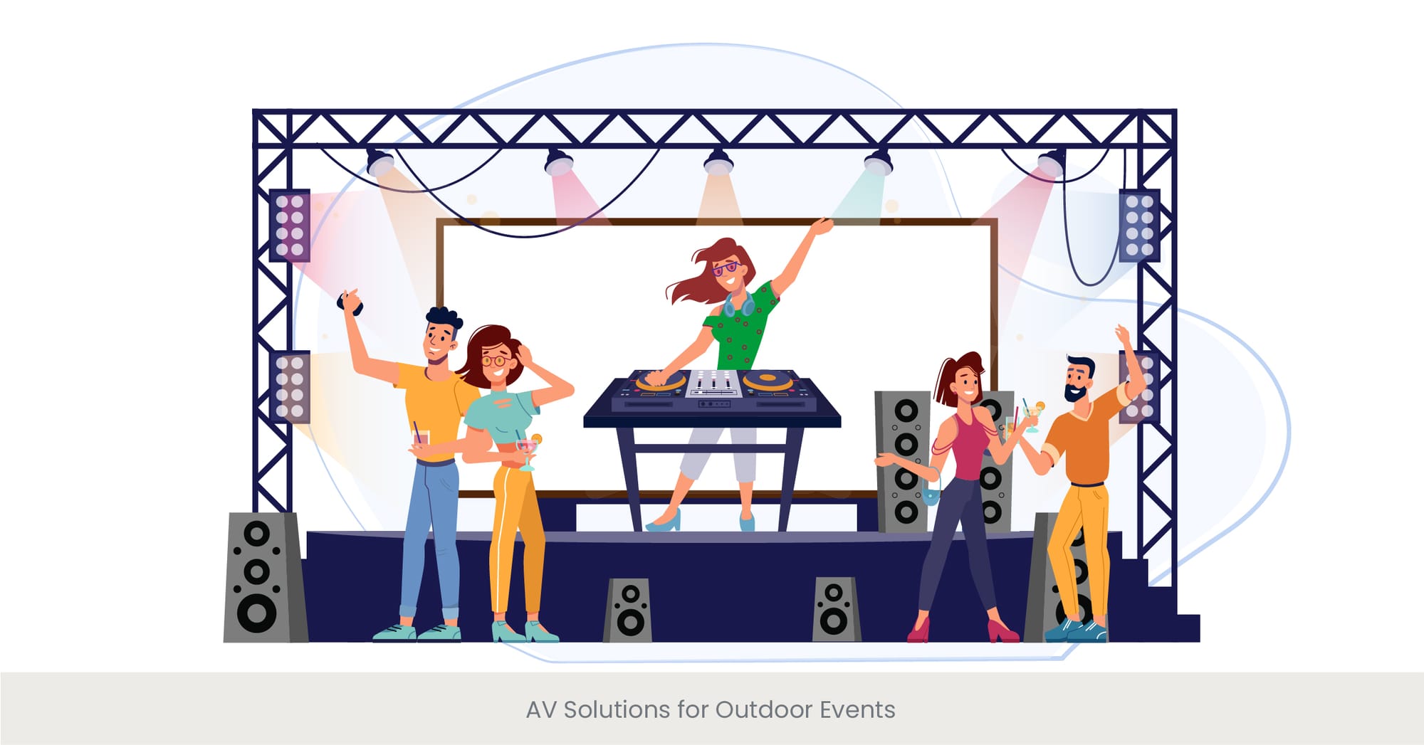 AV Solutions for Outdoor Events