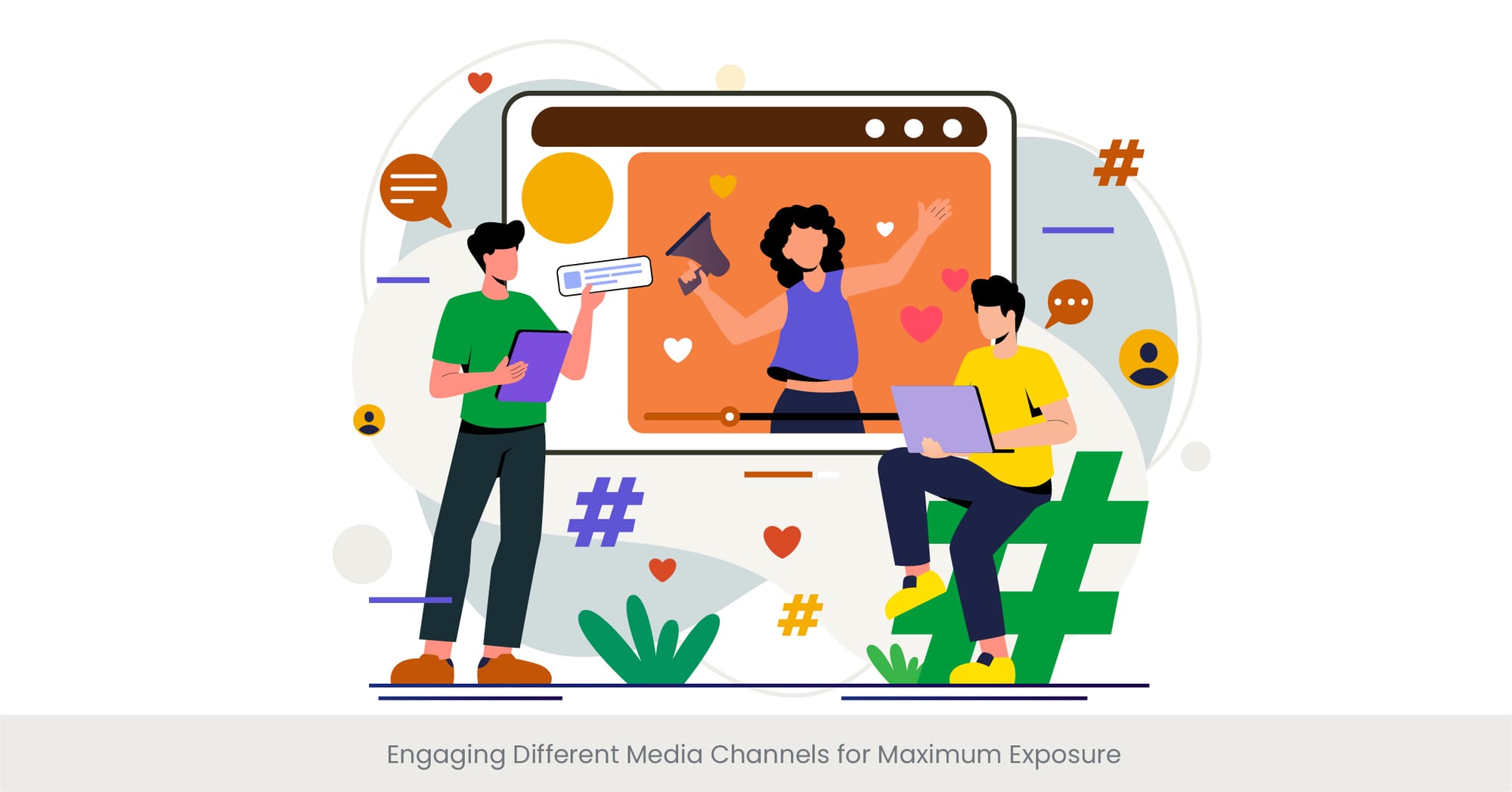 Engaging Different Media Channels for Maximum Exposure