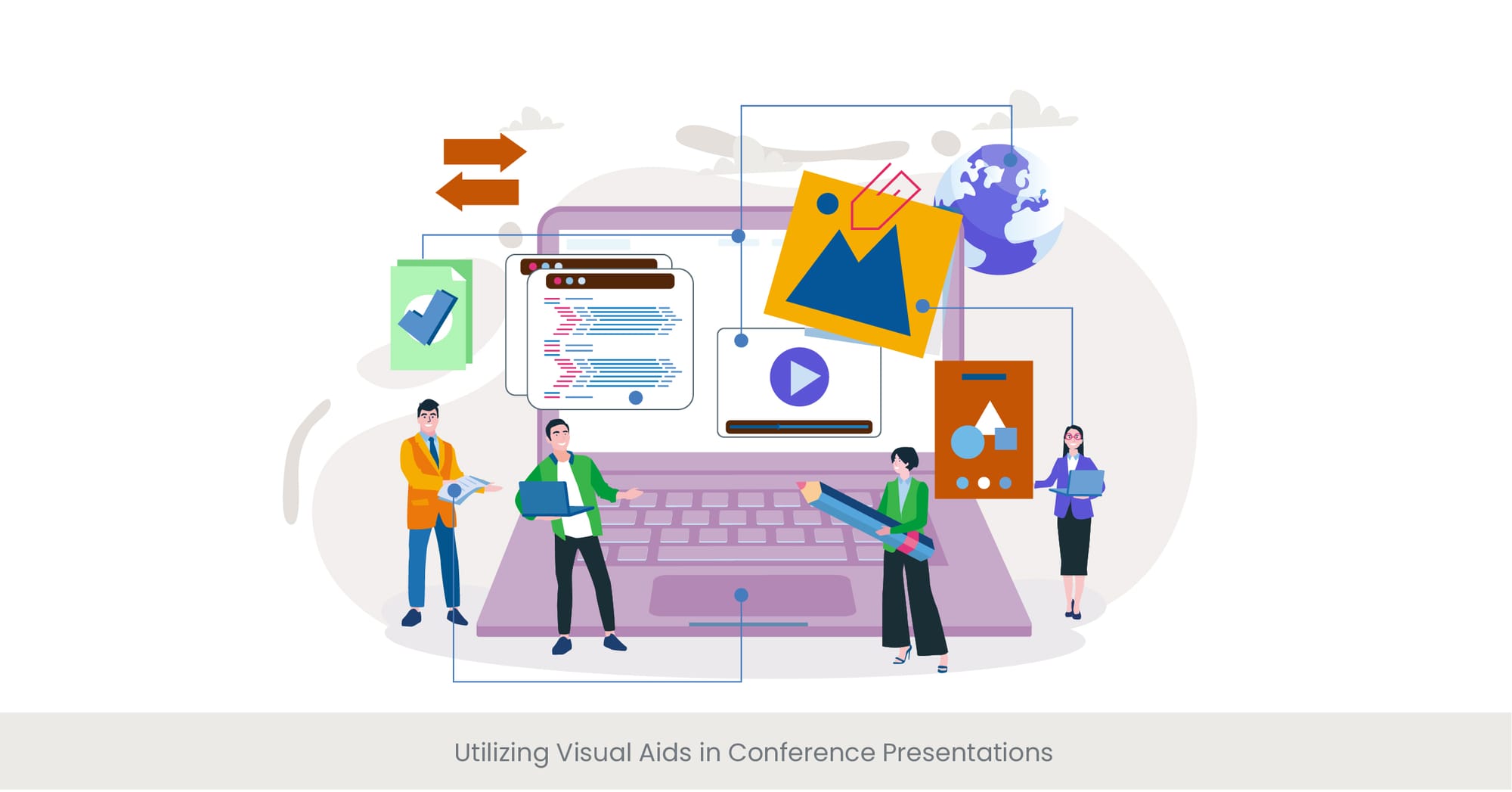 Utilizing Visual Aids in Conference Presentations