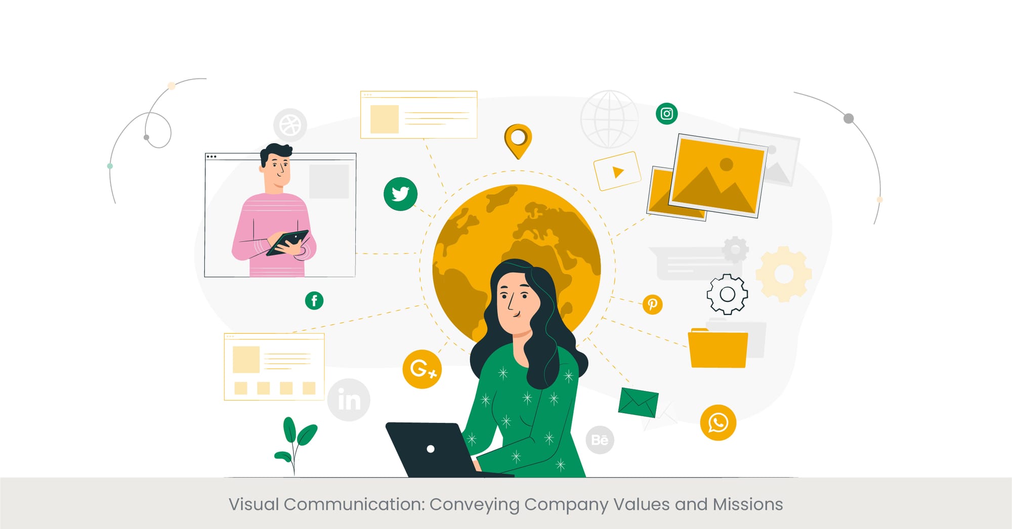 Visual Communication: Conveying Company Values and Missions