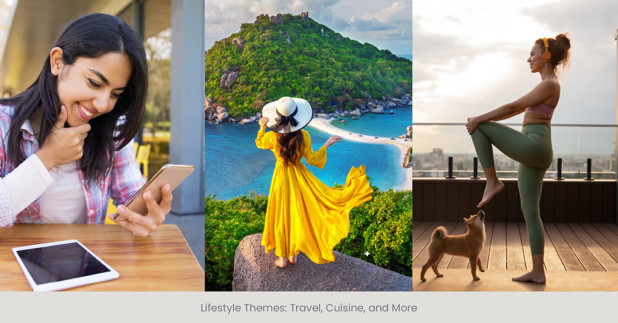 Lifestyle Themes: Travel, Cuisine, and More